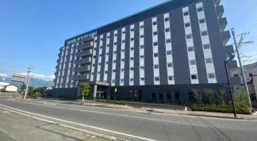 Hotel Route Inn Shinano Omachi Ekimae Exterior photo